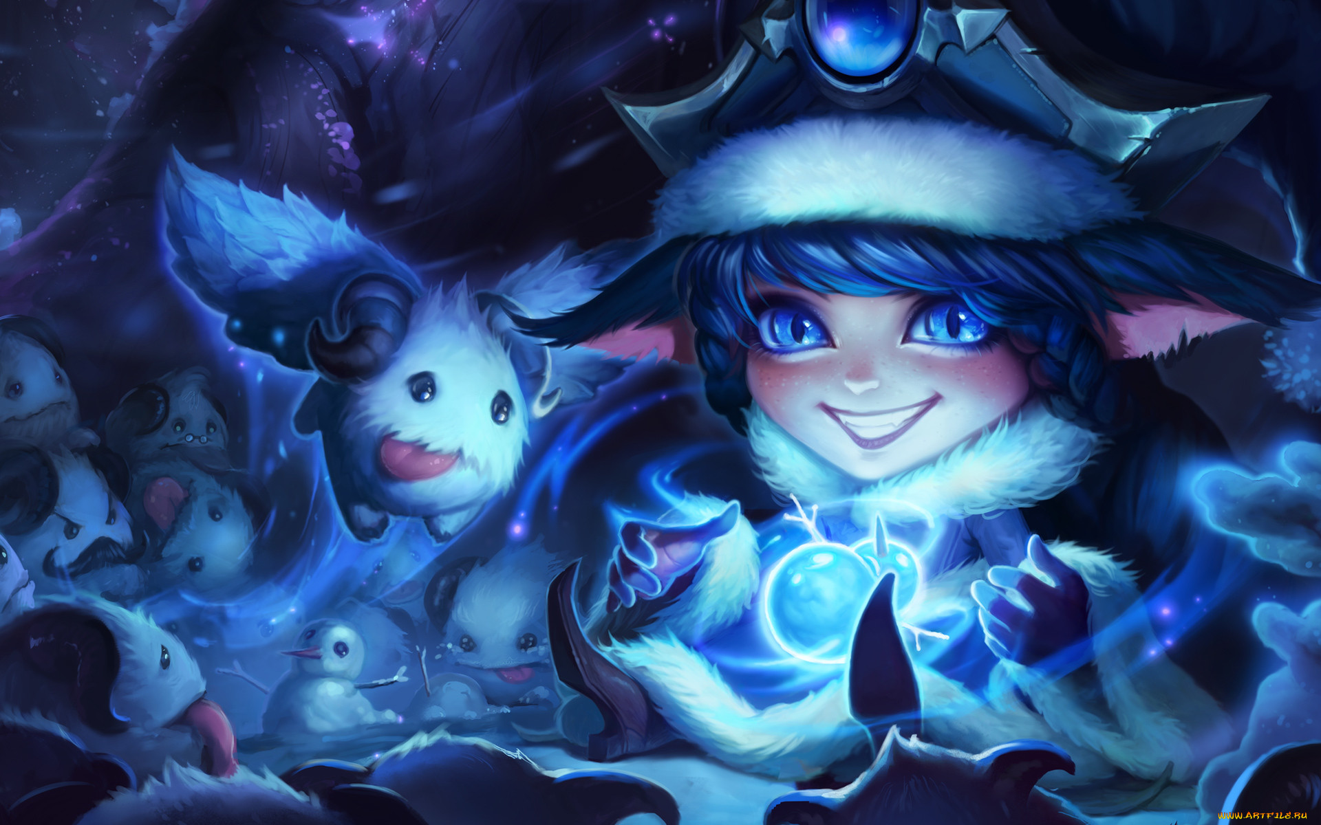  , league of legends, wonder, winter, snowdown, lulu, league, of, legends, lol
